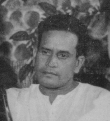 Pandit Bhimsen Joshi, portrait.