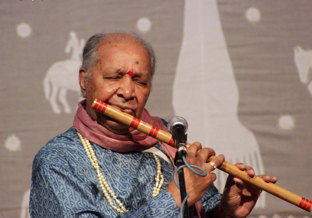 Hariprasad Chaurasia at the bansuri.