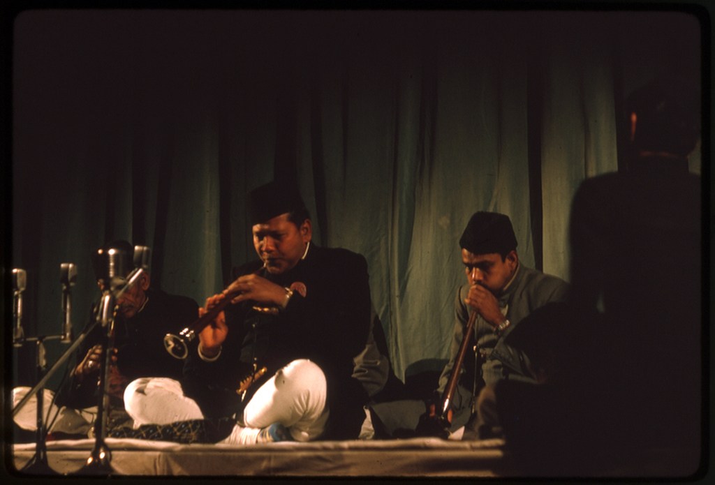 Portrait of Ustad Bismillah Khan