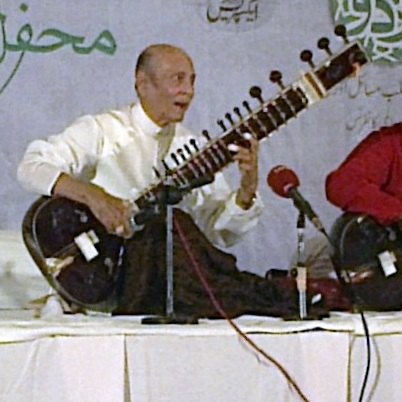 Portrait of Ustad Rais Khan