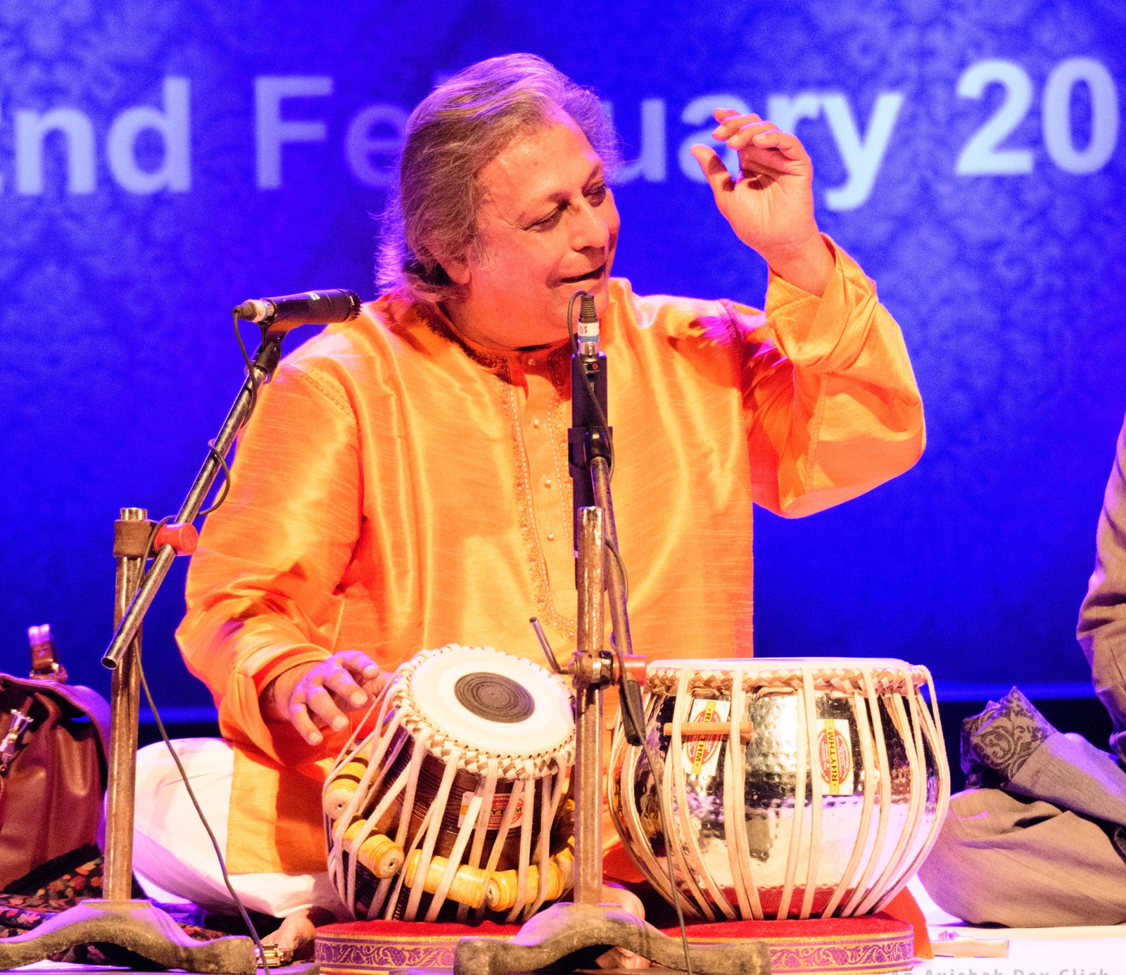Portrait of Pandit Swapan Chaudhuri