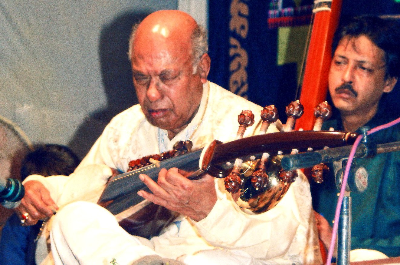 Portrait of Ustad Ali Akbar Khan