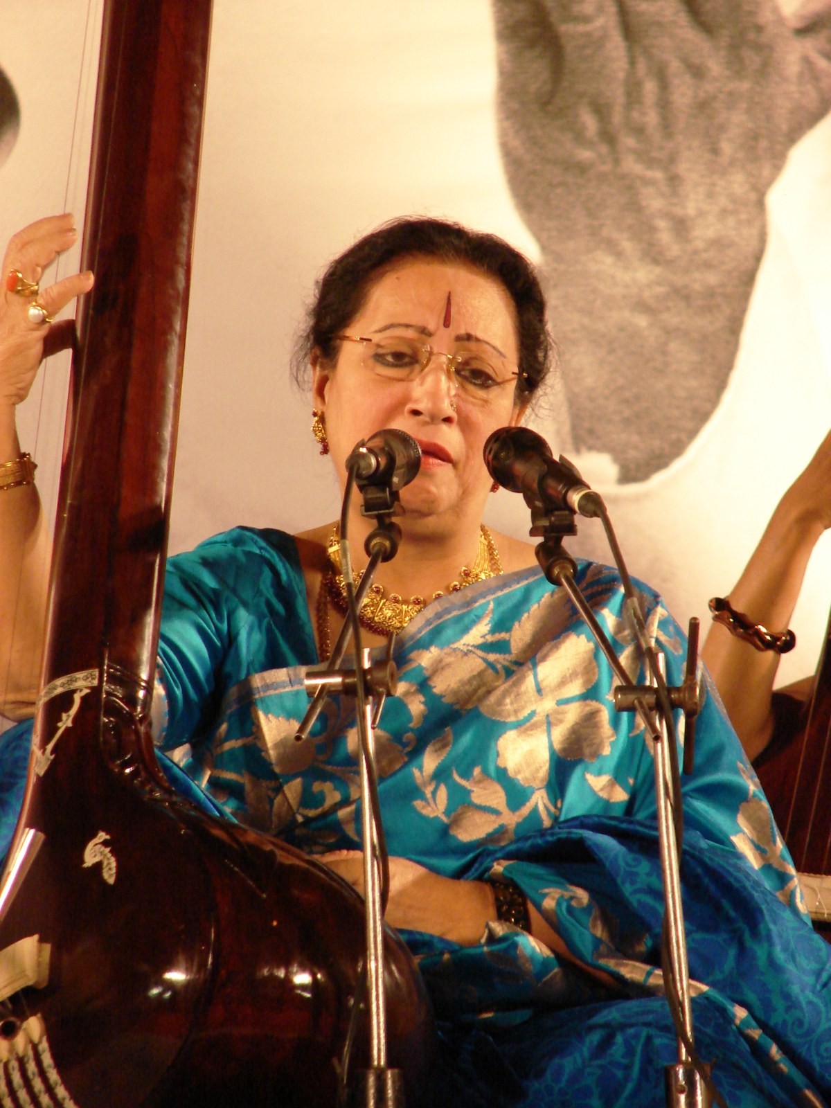Performing at Arghya, 2011.