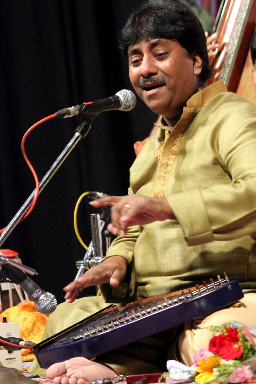 Portrait of Ustad Rashid Khan