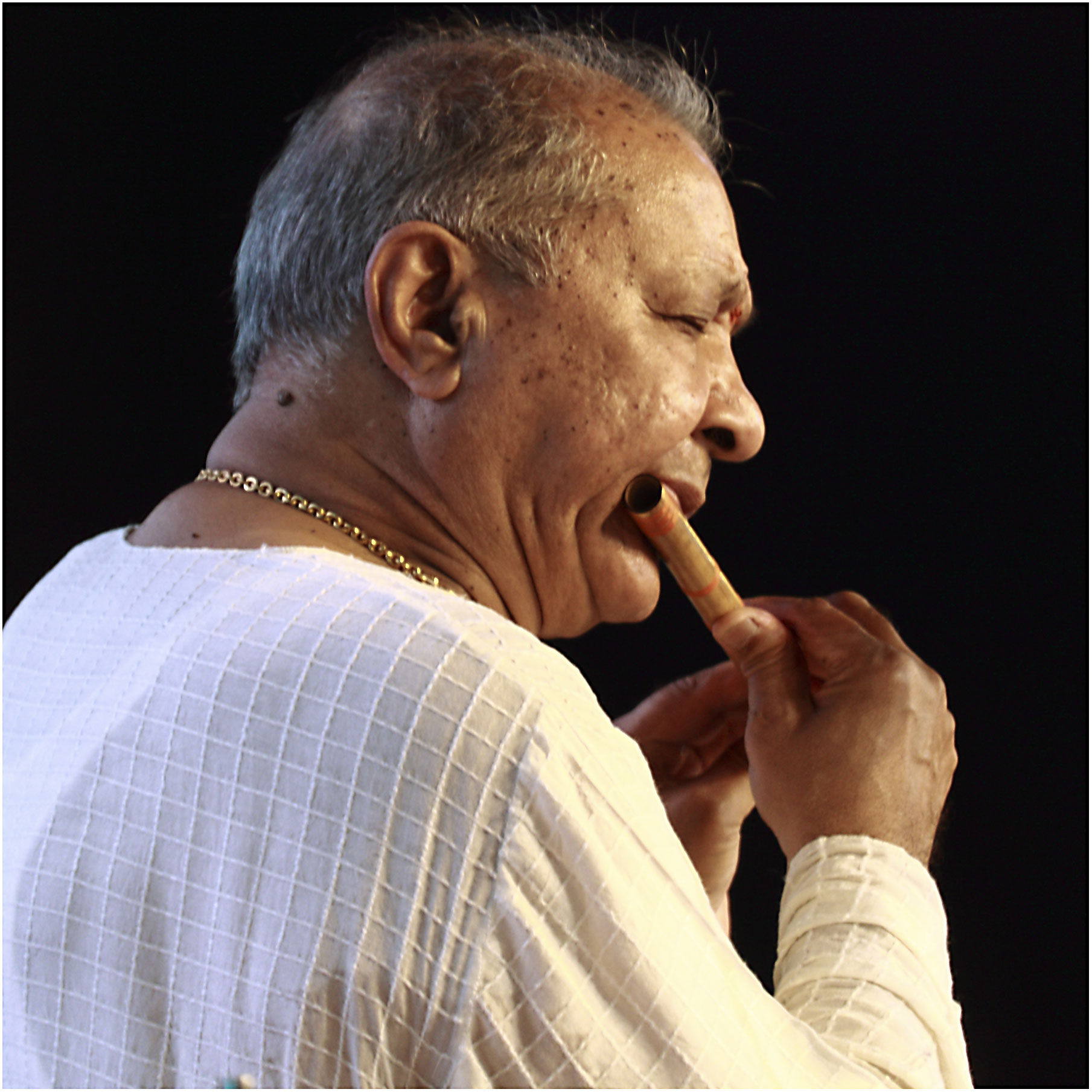 Hariprasad Chaurasia at the Sawai Gandharva Bhimsen Mahotsav, Pune.