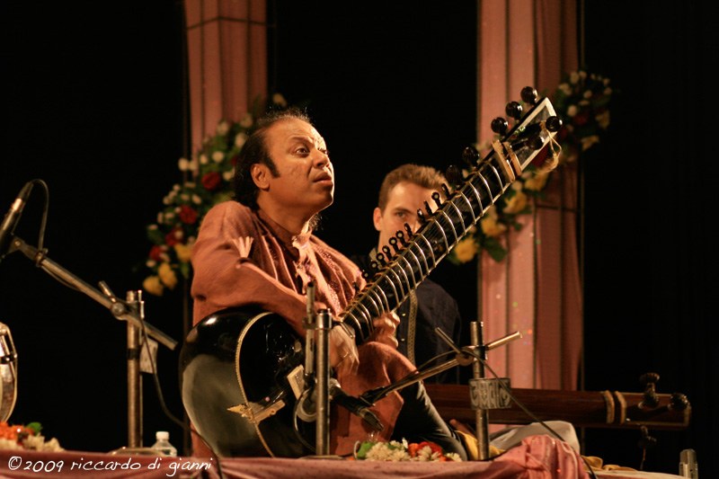 Portrait of Ustad Nishat Khan