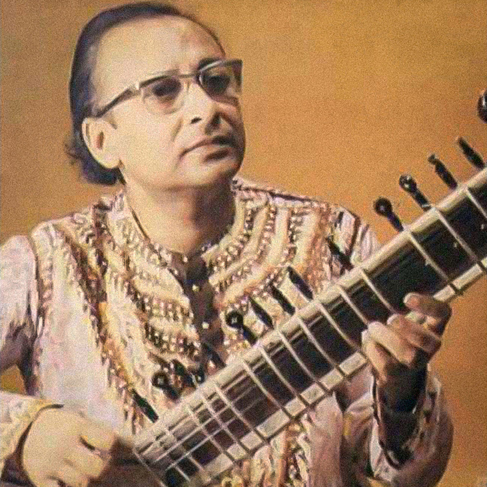 Portrait of Pandit Nikhil Banerjee
