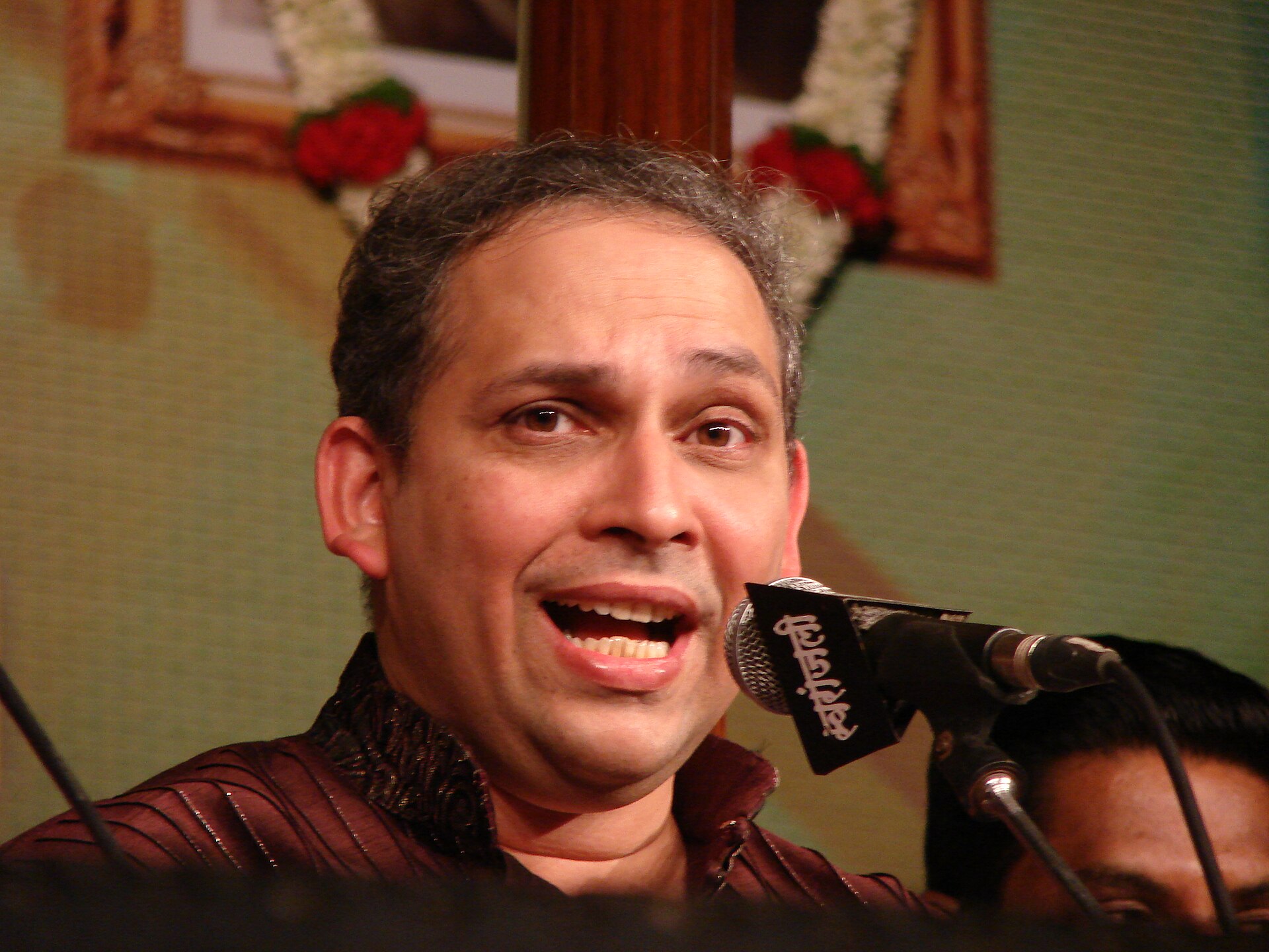 Portrait of Pandit Anand Bhate