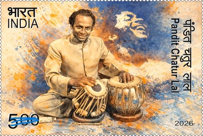 Portrait of Pandit Chatur Lal