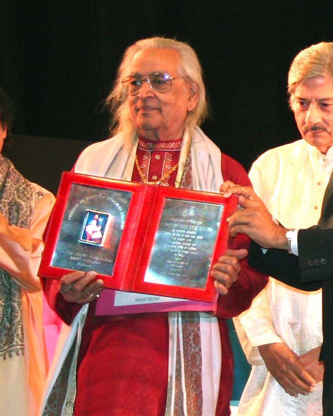 Portrait of Pandit Kishan Maharaj