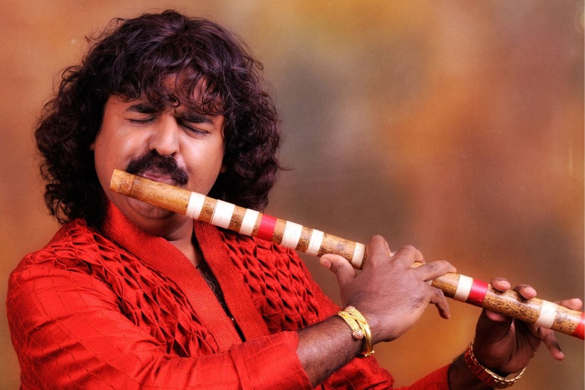 Portrait of Pandit Pravin Godkhindi