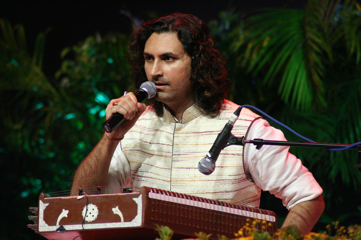 Portrait of Pandit Rahul Sharma