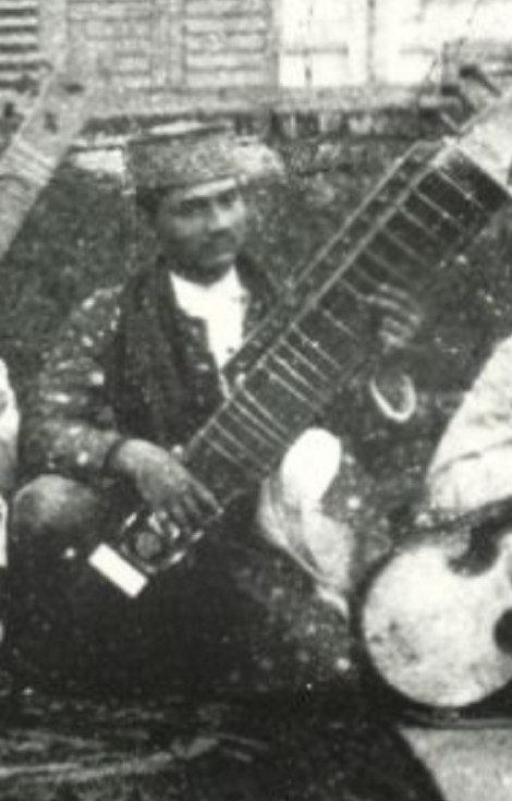 Portrait of Ustad Wahid Khan